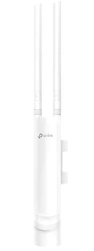 TP-Link EAP225 Outdoor AC1200 Gigabit WLAN Access Point Für Garten (300Mbit/s 2,4GHz 867Mbit/s 5Ghz mit 2*2-MIMO, unterstützt PoE 802.3af, Omada SDN, wetterfestes Gehäuse) weiß