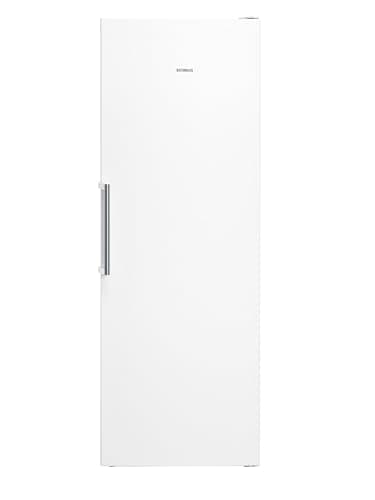 Siemens GS58NAWCV iQ500 Gefrierschrank Freistehend, 191 x 70 cm, 366 l, noFrost - nie wieder abtauen, bigBox für großes Gefriergut, varioZone - flexible Schubladen und Glasablagen, Weiß