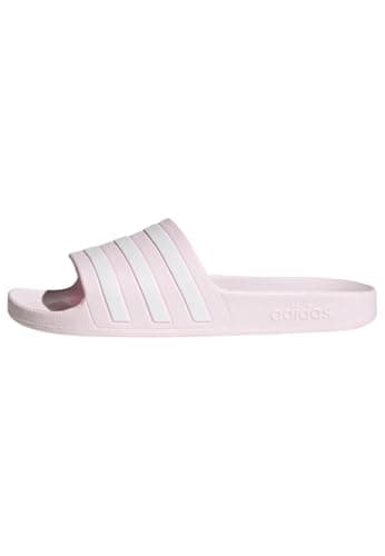 adidas Damen Adilette Aqua Slides, Almost Pink / Cloud White / Almost Pink, 39 EU