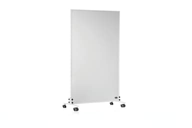 Könighaus Infrarotheizung Standgerät - 800 Watt - Energiesparend = wärmt innerhalb von 2 Minuten - Elektroheizung mit Standfüßen & Thermostat - mobile Standheizung mit Rollen - Deutscher Hersteller