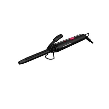 Rowenta Lockenstab, 16 mm, feste und üppige Locken voller Dynamik, Keramikbeschichtung, sanfte Wärme, kühle Spitze, 360°-Drehkabel für Bewegungsfreiheit, sicherer Gebrauch, schwarz/pink, CF2119