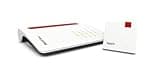 FRITZ!Mesh Set: FRITZ!Box 7530 AX (Wi-Fi 6 Router mit 1.800 MBit/s + 600 MBit/s) und FRITZ!Repeater 1200 AX (Wi-Fi 6 Repeater mit 2.400 Mbit/s + 600 Mbit/s, deutschsprachige Version)