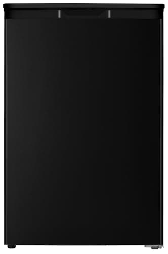 SCHOEPF – GS87SB Gefrierschrank 85 cm – 87 L – Energieeffizienzklasse B – 37 dB – 4-Sterne-Gefrierfach – höhenverstellbare Füße – freistehend – 84 kWh/Jahr (Schwarz)