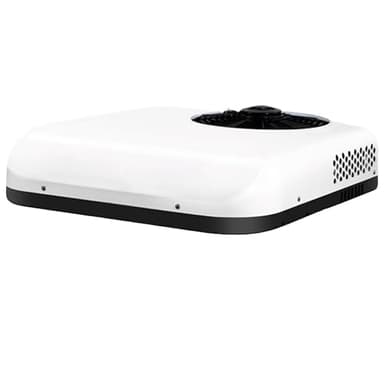 Zanefoo Ultradünne Inverter Dachklimaanlage 12V Weiß - Universelle Passform für Wohnmobil, Wohnwagen, Camping, Lastwagen und Transporter (nur Kühlung, 12 V)
