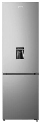 Gorenje RK418CPS4WD Kühl-Gefrierkomibination/Freistehend/EEK: C /36dB/268 Liter/Wasserspender/InverterCompressor/CrispZone/LED Beleuchtung/Türanschlag wechselbar/HxBxT:180x55x55,7 cm/Grau