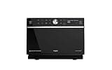 Whirlpool MWSC 9133 SB Supreme Chef Kombi-Mikrowelle mit Grill + Dampf, 33 Liter, Technologie 6. Sinn, Drehteller