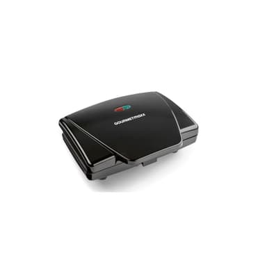 GOURMETmaxx Waffeleisen Belgische Waffeln 750W schwarz inkl. Kontrollleuchten