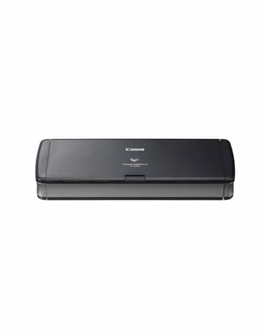 Canon P-215II imageFORMULA Scanner Dokumentenscanner (Duplex Einzug, 600 DPI, Farbscan, Canon CaptureOnTouch Software, Lite Presto! BizCard Reader, Reader PaperPort) schwarz, 9705B003