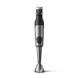 Philips 5000-Serie Stabmixer inkl. Zerkleinerer, Kompakthacker, Schneebesen - 1200W Leistung. ProMix-Technologie. LED-Geschwindigkeitsanzeiger. Stufenlose Geschwindigkeitseinstellung (HR2685/00)