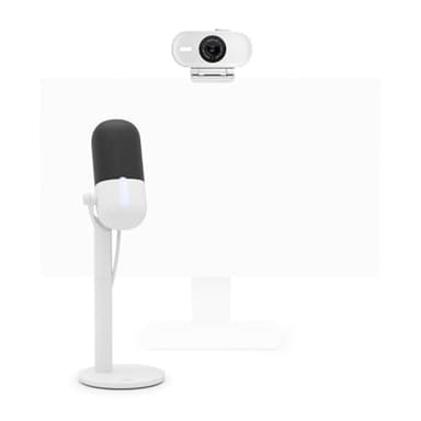 Elgato Neo Audio & Video Bundle - Wave Neo USB Mic (Tap to Mute) & Facecam Neo Full HD Webcam - Ideal für Gaming, Streaming, Videoanrufe, Teams/Zoom/OBS/Twitch/YouTube - Plug & Play auf PC/Mac/USB-C