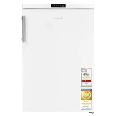 Exquisit Gefrierschrank, 4-Sterne-Gefrieren, 85 Liter, Gefrierschrank klein, LED-Display, Tiefkühlschrank, GS581-HE-010D weiss