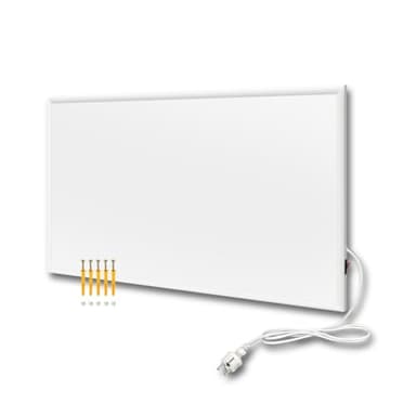 EVOKOR Infrarotheizung 320W, Infrarot Heizung Heizplatte Heizkörper Heizpaneel, Infarotheizkoerper Wandmontage mit Überhitzungsschutz, Wandheizung Elektrisch, Elektroheizung Energiesparend-820*420mm