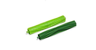 iRobot Originalteile Nachfüllsatz (1 Stück) mit 2 Ersatz-Gummibürsten für alle Böden, 1-mal hellgrün, 1-mal dunkelgrün, Kompatibilität mit Roomba Combo i/j-Serien und Roomba e/i/j, Artikel 4624870