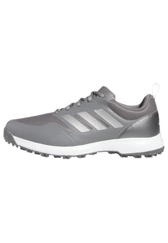 Adidas Herren Tech Response SL 3.0 Wide Golf Shoes, Grey Four/Silver Metallic/Solar Gold, 44 EU