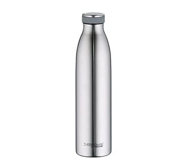THERMOcafé by THERMOS TC BOTTLE stainless steel mat 1,00l, Isolierflasche aus Edelstahl, kohlensäurefest, 12h heiß 24h kalt, Auslaufsicher, für Schule, Unterwegs & Büro