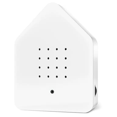 RELAXOUND ORIGINAL Zwitscherbox "White" – Moderne Vogelgezwitscher Box – Entspannender Vogelgesang – Bewegungsmelder mit Sound – Naturgeräusche Soundbox