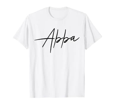 Abba Name Damen Herren Kinder Abba Geburtstag Shirt Geschenk Abba Name T-Shirt