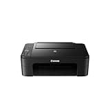 Canon PIXMA TS3355 Drucker Farbtintenstrahl Multifunktionsgerät DIN A4 (Scanner, Kopierer, 4.800 x 1.200 DPI, WLAN, USB, Apple AirPrint, PIXMA Cloud-Link), schwarz