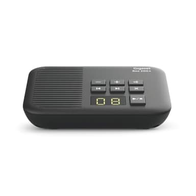 Gigaset Box 200A - DECT-Basis-Station mit Anrufbeantworter für Ihr eigenes Kommunikationssystem, unterstützt bis zu 6 Mobilteile - für den analogen Telefonanschluss, schwarz [Deutsche Version]