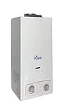 TTulpe Propangas-Durchlauferhitzer Indoor B-6 P50 Eco, 1.5 V, Weiß