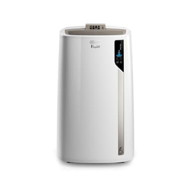 De'Longhi Pinguino mobile Klimaanlage PACEL110ERFWiFi, mobiles Klimagerät, Räume bis 100 m³, Entfeuchtungsfunktion, 11.000 BTU/h, Alexa & Google Assistant, Gas R290, Klasse A, 2,9 kW, Weiß