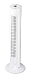 Duracraft DO1100E Oszillierender Turmventilator, Bodenventilator, Weiß