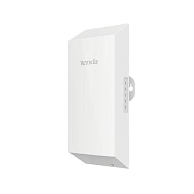Tenda O1 Access Point Outdoor WLAN Bridge CPE (300 Mbit/s auf 2,4GHz, 8dBi Richtantenne, PoE, 500m Reichweite, zentrales Management, IP65 Wasserdicht)