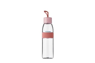 Mepal - Wasserflasche Ellipse - Wiederverwendbare Trinkflasche - Auslaufsichere - Geeignet für kohlensäurehaltige Getränke - BPA-frei - 500 ml - Vivid mauve