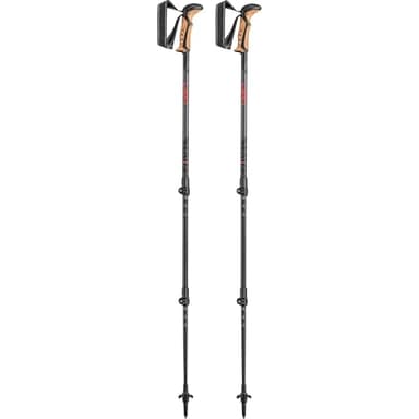LEKI Wanderstöcke Khumbu – Ausziehbare Trekkingstöcke aus Aluminium (110 ‑ 145 cm) mit Verstellsystem Speed Lock Plus & Trekking Teller