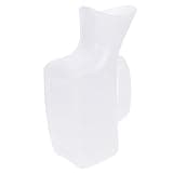 minkissy Großer Tragbarer Urinal Für Frauen Transparenter Urinbehälter Mit Großer Kapazität Für Camping Reisen Und Einsatz Im Praktischer Nachttopf Für Damen