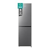 Hisense RB327N4AD2 Kühl-Gefrierkombination/ NoFrostPlus/ Multiflow 360°/ HolidayMode/ FreshZone/ 182,4 cm/ Kühlteil 171 l/ Gefrierteil 85 l/ 41 dB/ 287 kWh/ Jahr/ Edelstahl-Look