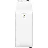 AEG Waschmaschine Toplader, Serie 6000 ProSense: Mengenautomatik, 6 kg, EEKL A, SoftOpening Trommeldeckelöffnung, Wasserschutzalarm, Wasserstoppschlauch, Inverter Motor, 1400 U/min, LTR6A41460