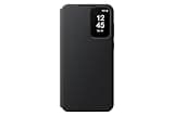 Samsung Smart View Wallet Smartphone Case EF-ZA556 für das Galaxy A55 5G, Handyhülle, Kartenfach, Sichtfenster, Black