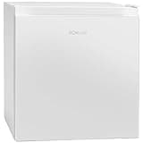 Bomann® Mini Kühlschrank 45L mit Gefrierfach, leise Kühlbox klein für Küche Büro Camping und Gaming, Kühlschrank klein Türanschlag wechselbar - Minikühlschrank Getränkekühlschrank Minibar KB 7245 weiß