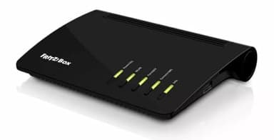 AVM FRITZ!Box 7530 WLAN AC+N Router (DSL/VDSL 866 MBit/s (5GHz) & 400 MBit/s (2,4 GHz), bis zu 300 MBit/s mit VDSL-t, Schwarz) (Generalüberholt)