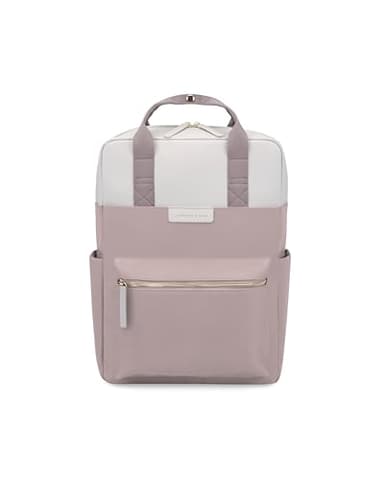 Kapten & Son Rucksack Bergen Dusty Rose 11 L | Rucksack Damen & Herren Rosa | Tagesrucksack mit 13" Laptopfach | vegan & wasserabweisend