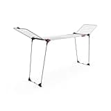 Vileda Aluminium, Infinity Flex XXL Wäscheständer, Ausziehbare Teleskopstangen, Wäscheständer bereits montiert, Weiß