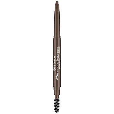 essence wow what a brow pen waterproof, Eye Pencil, Augenbrauenstift, Nr. 03 Dark Brown, braun, sofortiges Ergebnis, matt, vegan, wasserfest, Mikroplastik Partikel frei (0,2g)