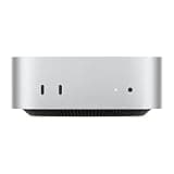 Apple Mac Mini Desktop-Computer mit M4 Chip mit 10 Core CPU und 10 Core GPU: 16 GB gemeinsamer Arbeitsspeicher, 256 GB SSD Speicher, Gigabit Ethernet. Funktioniert mit iPhone/iPad