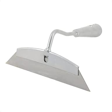 Rekord Dänische Rübenhacke (Stahl, pulverbeschichtet) 18 cm mit Stahlmesser, Ziehhacke, Gartenhacke, Ruebenhacke, Unkrauthacke, Jäter