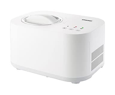 UNOLD 48820 EISMASCHINE Snow - selbstkühlender Kompressor, 100 W, entnehmbarer Eisbehälter, auch für vegane, laktosefreie und steviahaltige Eiskreationen