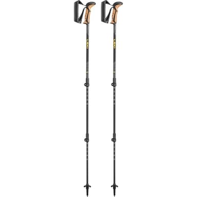 LEKI Wanderstöcke Khumbu Lite – Ausziehbare Trekkingstöcke aus Aluminium (100 ‑ 135 cm), Verstellsystem Speed Lock Plus & Trekking Teller