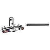 Bundle aus EUFAB 11584 Fahrradträger FINCH für 2 Fahrräder + EUFAB 11526 Auffahrschiene für FINCH