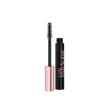 L'Oréal Paris Mascara, Wimperntusche für intensive Schwärze, extra Volumen und spektakulärer Länge, Für empfindliche Augen geeignet, Lash Paradise, Farbton: Forever Noir (Schwarz), 1 x 6,4 ml