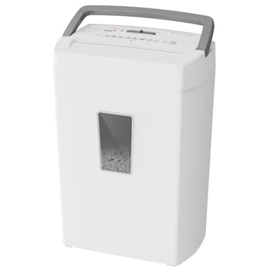Bonsaii 10-Blatt Aktenvernichter P4, Mikroschnitt schredder für 21L Behälter, Anti-Blockier-System & Überhitzungsschutz für Büro/Homeoffice, C275-B