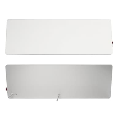 Byecold Infrarotheizung Standgerät 90 Watt, Infrarot Elektroheizung Heizplatte, Heizgerät, Schreibtischheizung, Untertischheizung