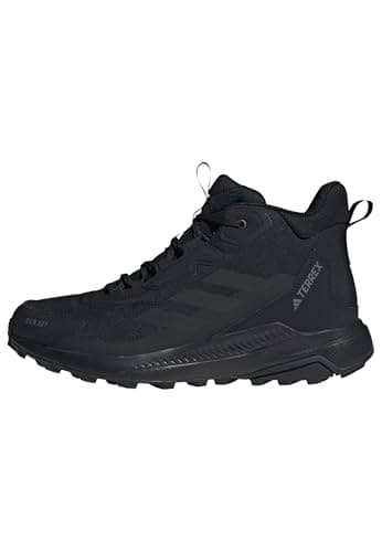 Adidas Herren Terrex Anylander Mid RAIN.RDY Hiking Shoes, Core Black/Core Black/Grey Four, 45 1/3 EU
