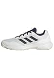 adidas Herren Gamecourt 2.0 Tennis Shoes Tennisschuhe, core White/core Black/Aurora Plum, 43 1/3 EU