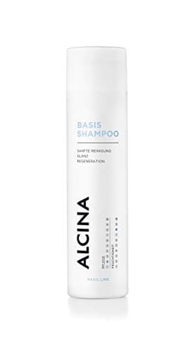 ALCINA Basis-Shampo - 1 x 250ml - Mild-cremiges Shampoo für gepflegtes, glänzendes Haar