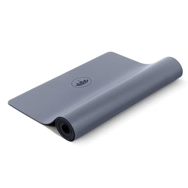 LOTUSCRAFTS® Yogamatte rutschfest, aus Naturkautschuk, universell einsetzbar als Yoga Matte, Sportmatte, Gymnastikmatte, Fitnessmatte, Yoga Mat, Matte Sport, Trainingsmatte (Indigo Dust)